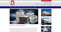 Desktop Screenshot of krauseserviceco.com