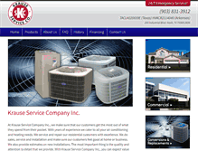 Tablet Screenshot of krauseserviceco.com